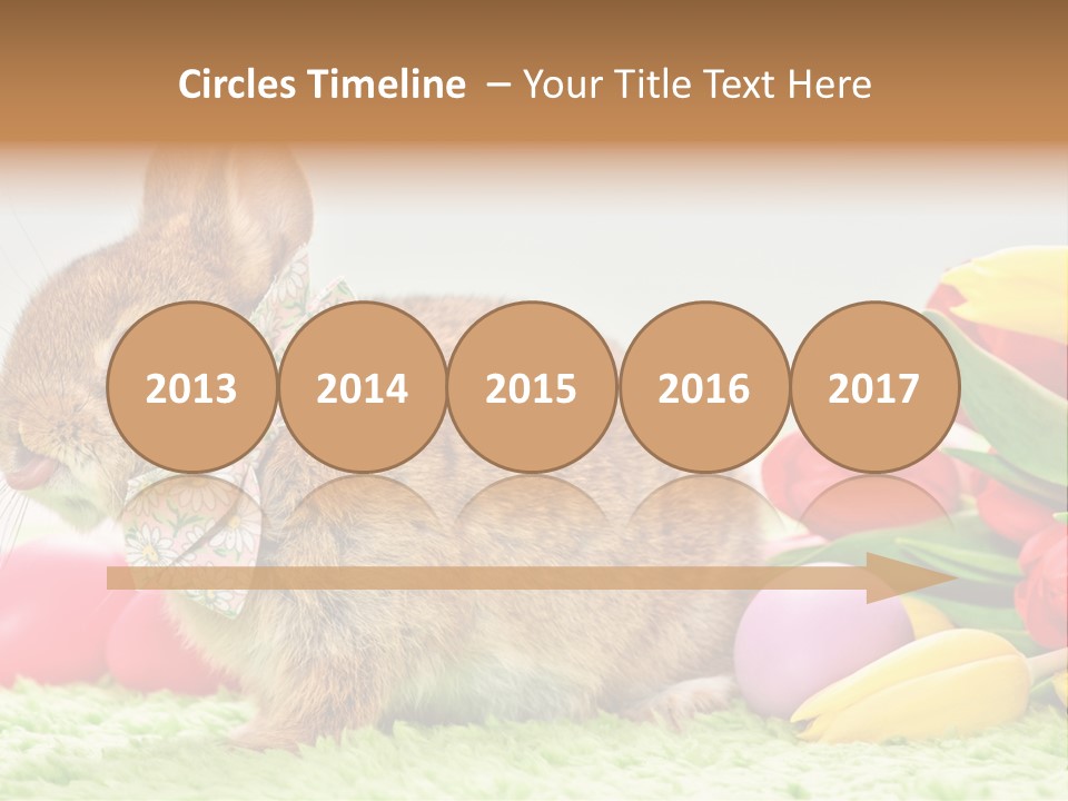 Farbe Blau Jahreszeit PowerPoint Template