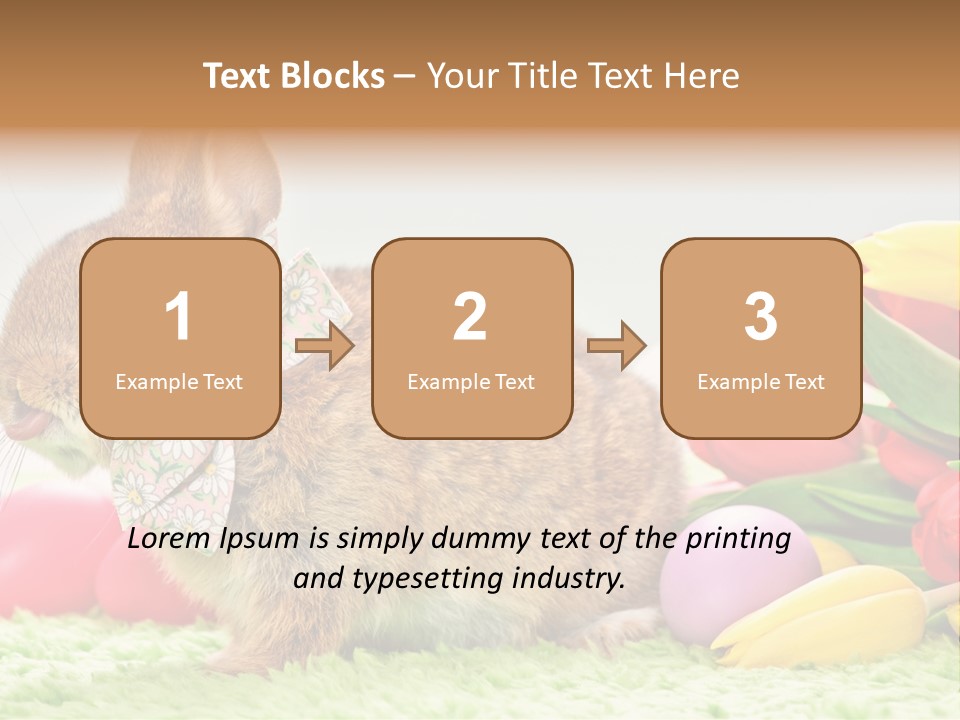 Farbe Blau Jahreszeit PowerPoint Template