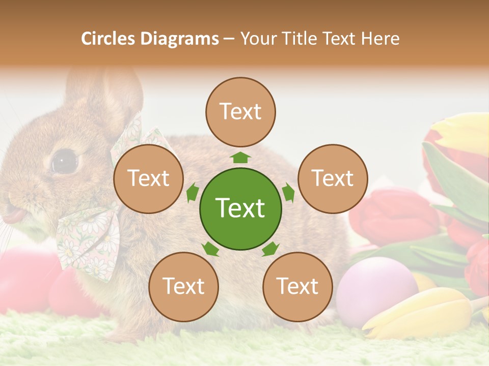 Farbe Blau Jahreszeit PowerPoint Template