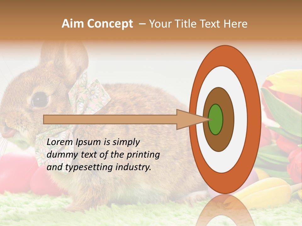 Farbe Blau Jahreszeit PowerPoint Template