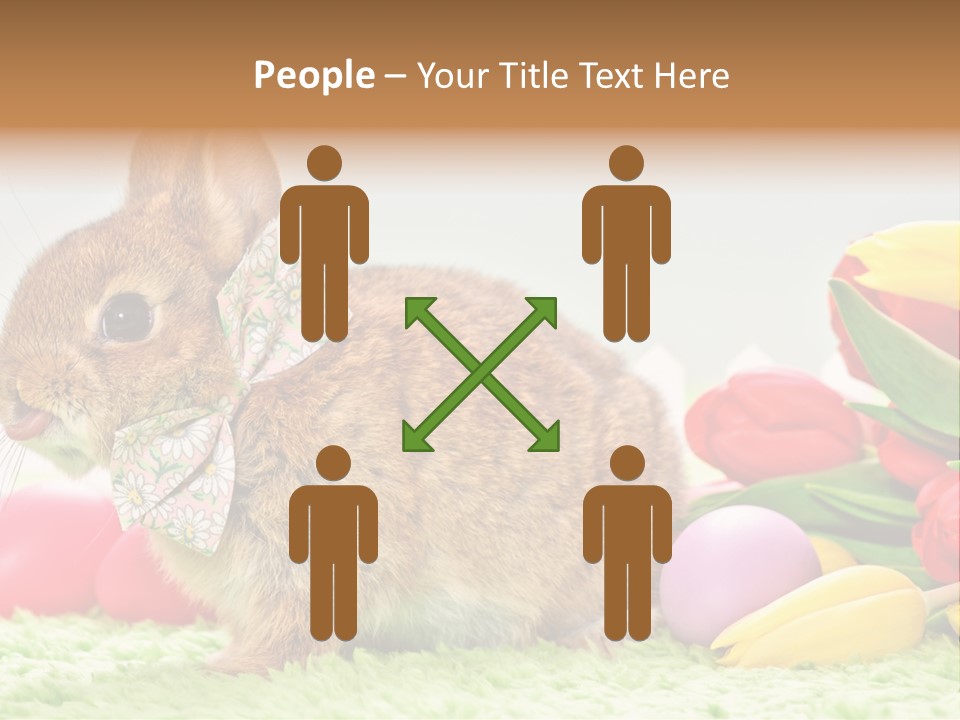 Farbe Blau Jahreszeit PowerPoint Template