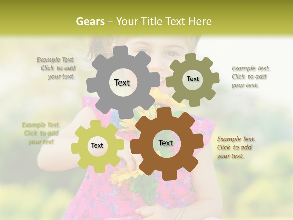 Harvest People Fun PowerPoint Template