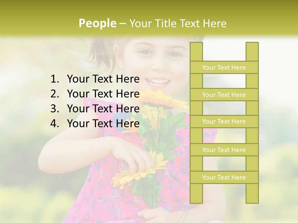 Harvest People Fun PowerPoint Template