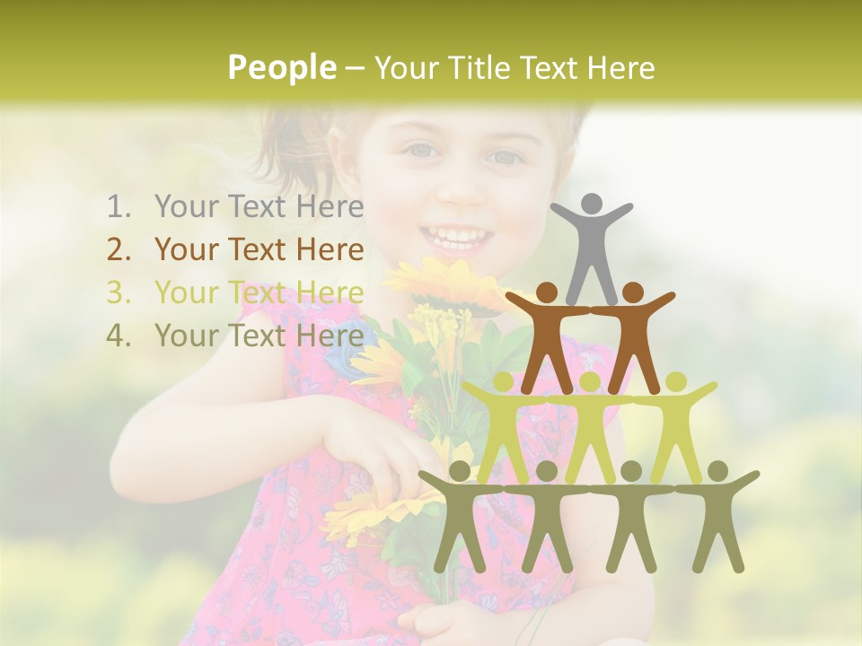 Harvest People Fun PowerPoint Template