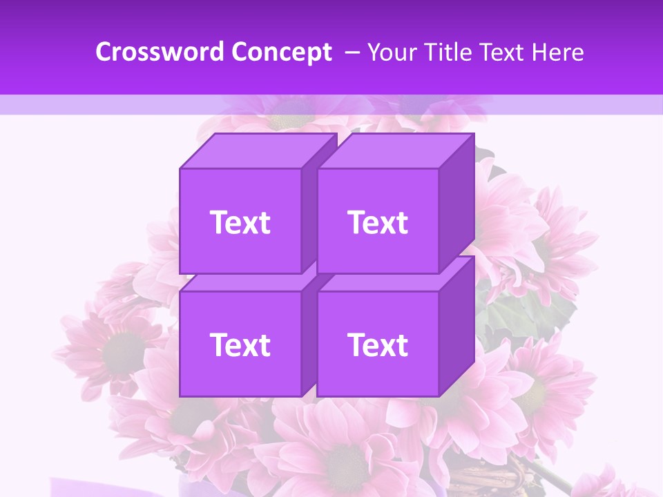 Pink White Single PowerPoint Template
