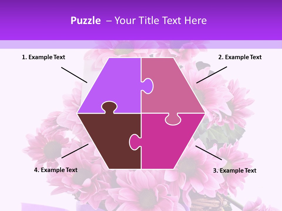 Pink White Single PowerPoint Template