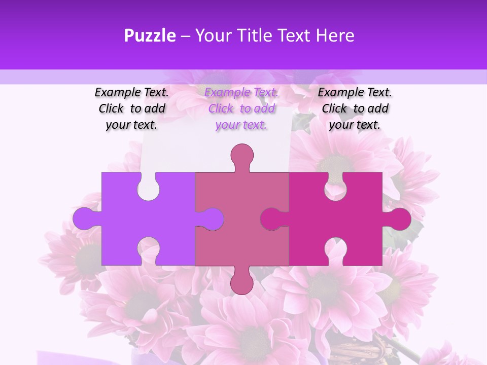 Pink White Single PowerPoint Template