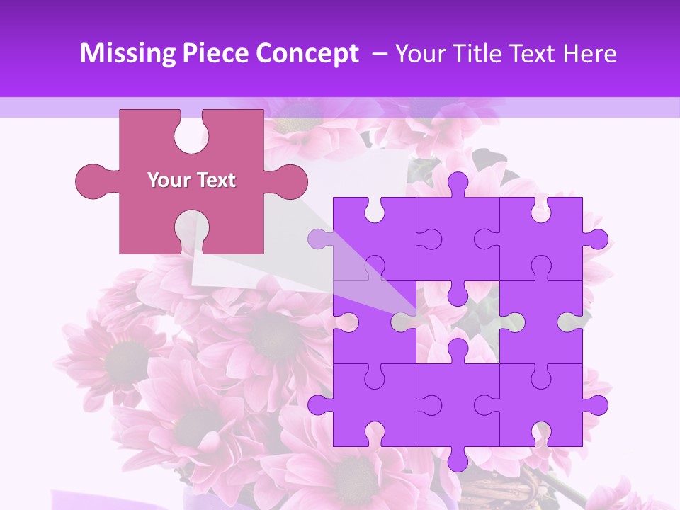 Pink White Single PowerPoint Template