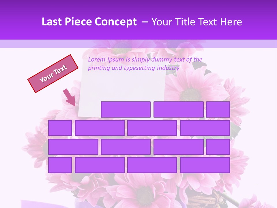 Pink White Single PowerPoint Template