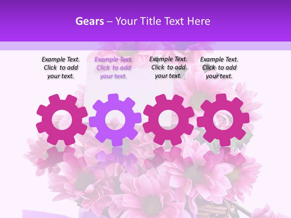 Pink White Single PowerPoint Template
