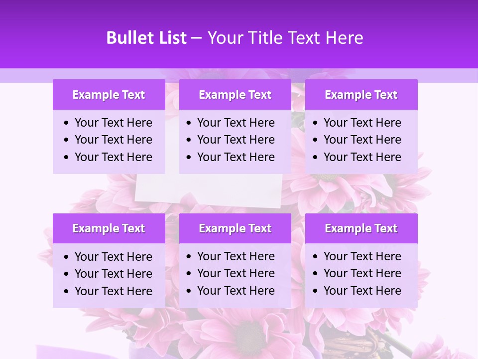 Pink White Single PowerPoint Template