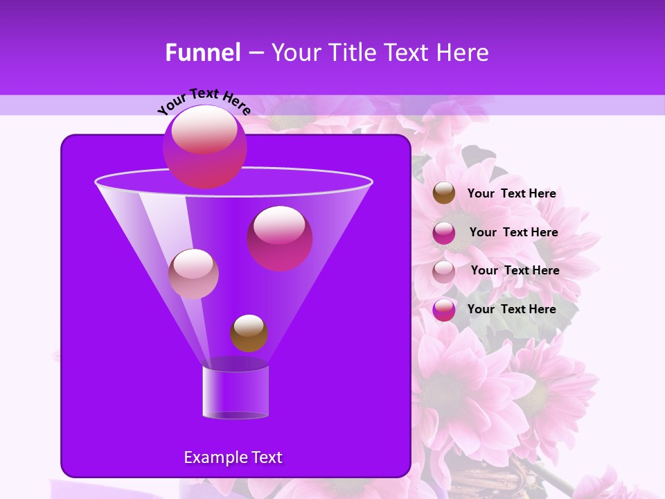 Pink White Single PowerPoint Template