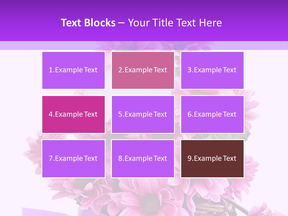 Pink White Single PowerPoint Template