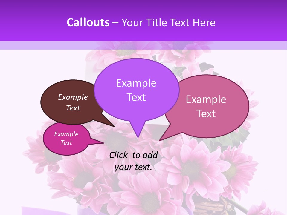 Pink White Single PowerPoint Template