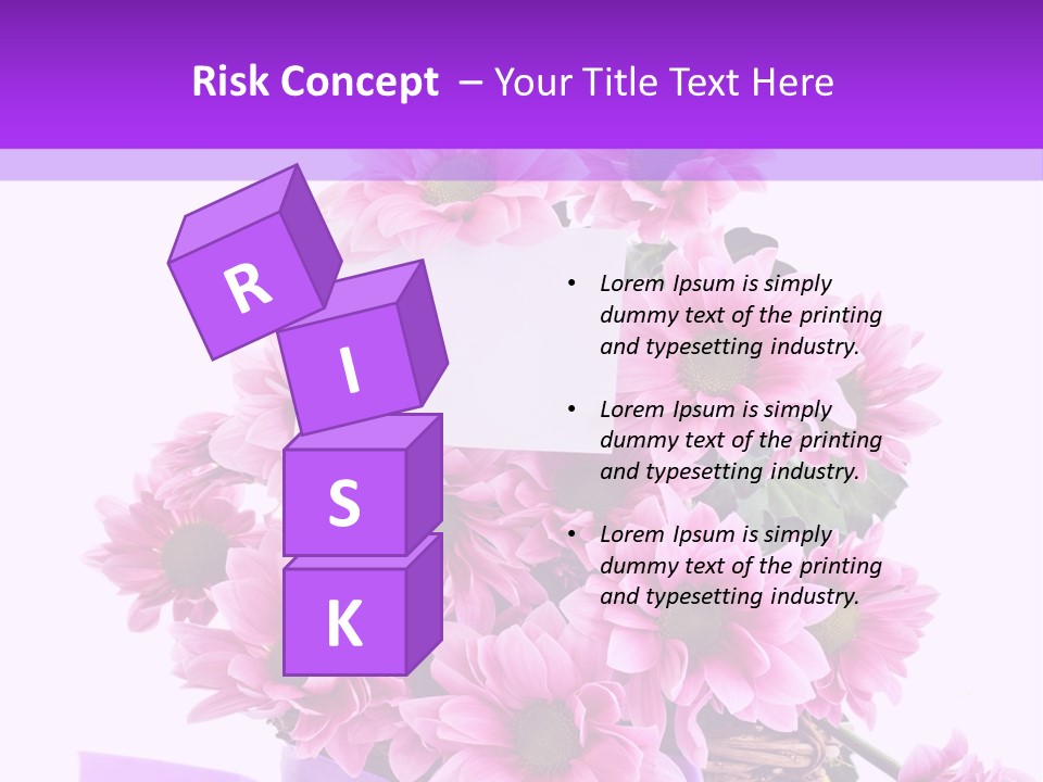 Pink White Single PowerPoint Template