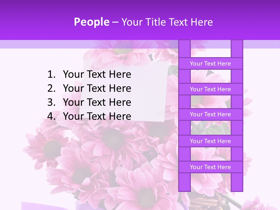 Pink White Single PowerPoint Template