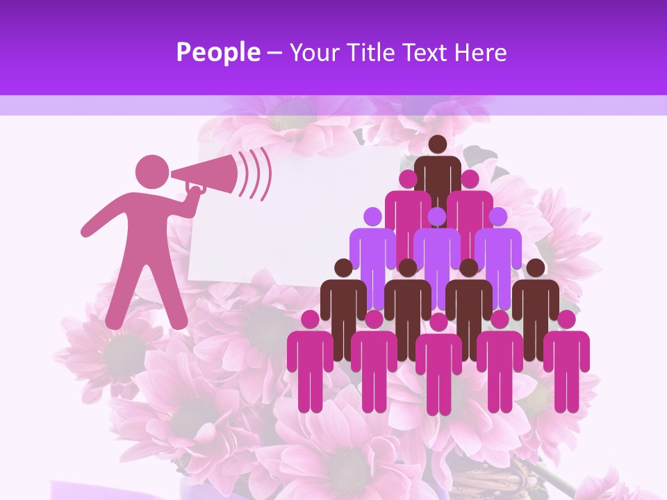 Pink White Single PowerPoint Template