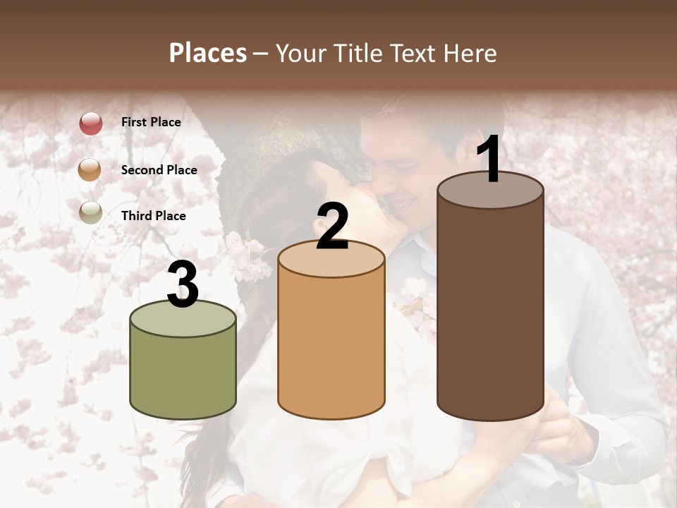 Urlaub Verliebt Vertrauen PowerPoint Template