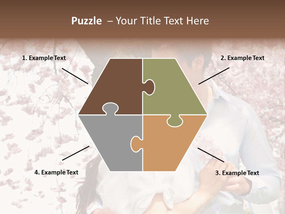 Urlaub Verliebt Vertrauen PowerPoint Template