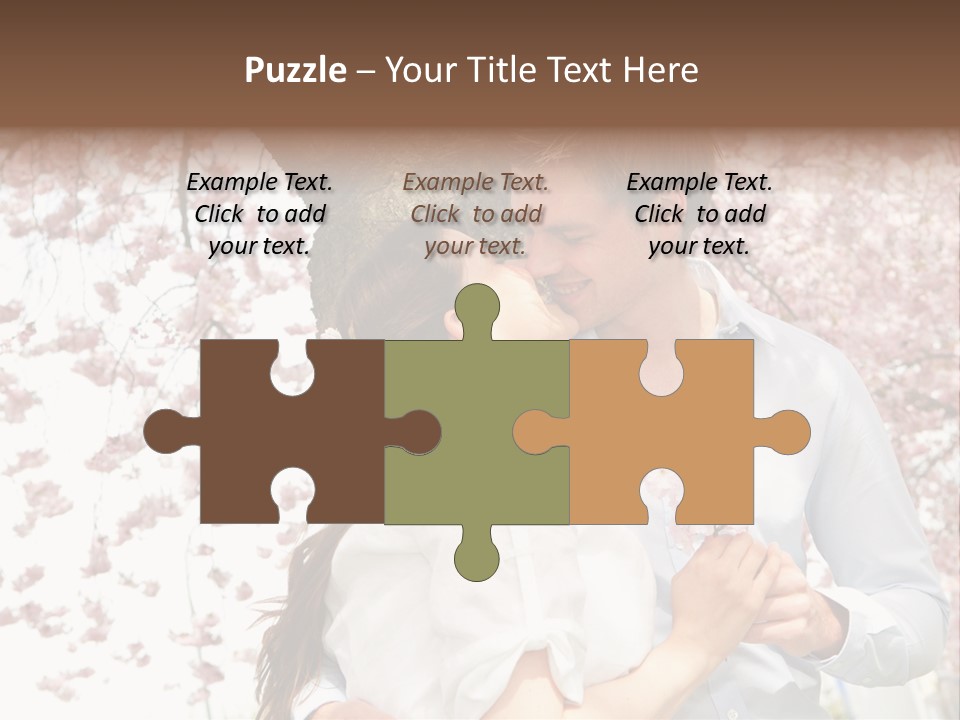 Urlaub Verliebt Vertrauen PowerPoint Template