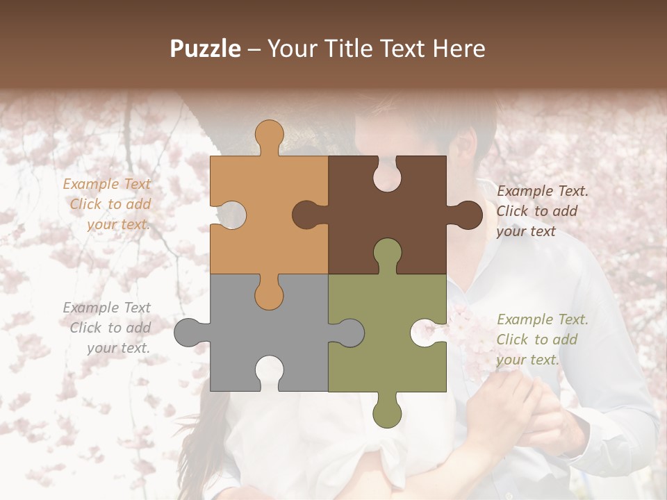 Urlaub Verliebt Vertrauen PowerPoint Template