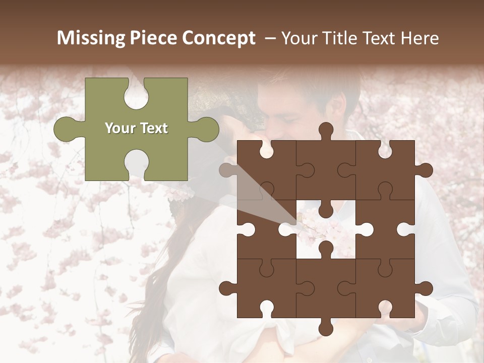 Urlaub Verliebt Vertrauen PowerPoint Template