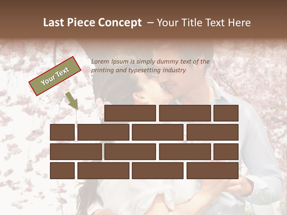 Urlaub Verliebt Vertrauen PowerPoint Template