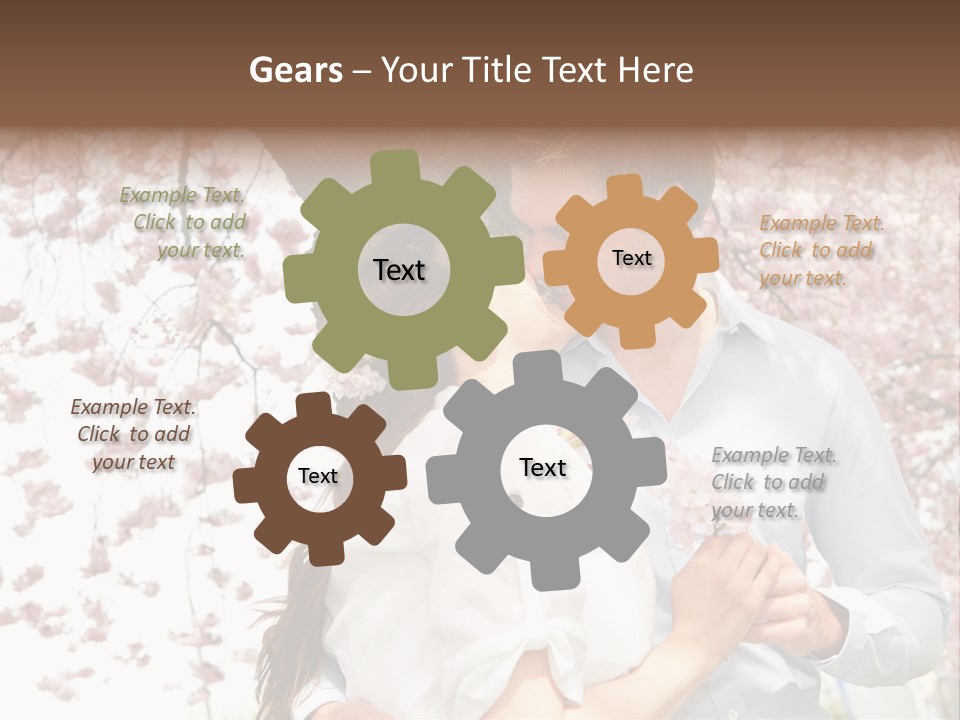 Urlaub Verliebt Vertrauen PowerPoint Template