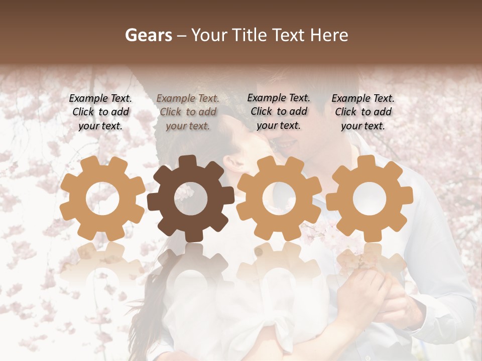 Urlaub Verliebt Vertrauen PowerPoint Template