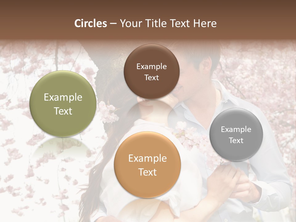 Urlaub Verliebt Vertrauen PowerPoint Template