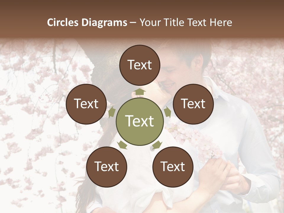 Urlaub Verliebt Vertrauen PowerPoint Template