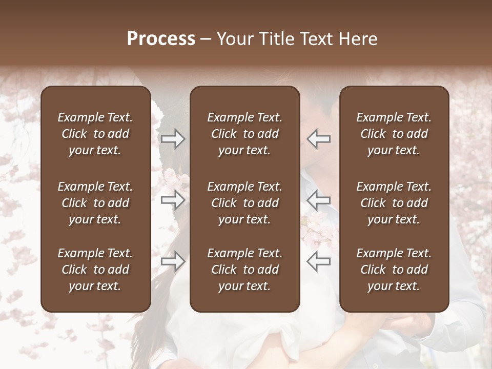 Urlaub Verliebt Vertrauen PowerPoint Template