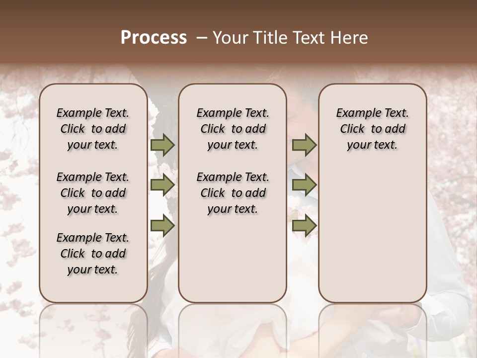 Urlaub Verliebt Vertrauen PowerPoint Template