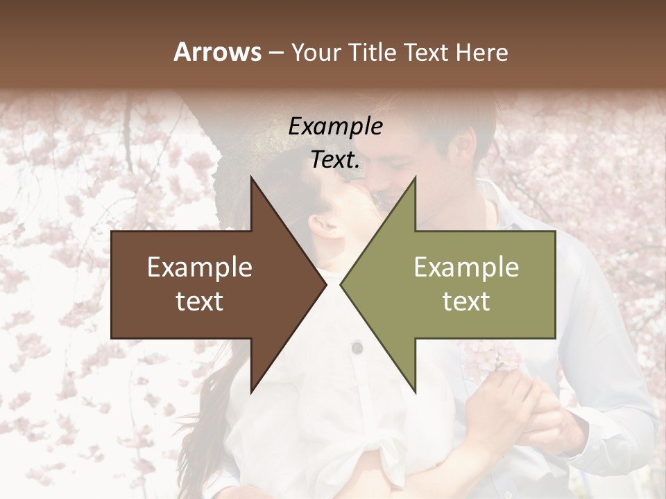 Urlaub Verliebt Vertrauen PowerPoint Template