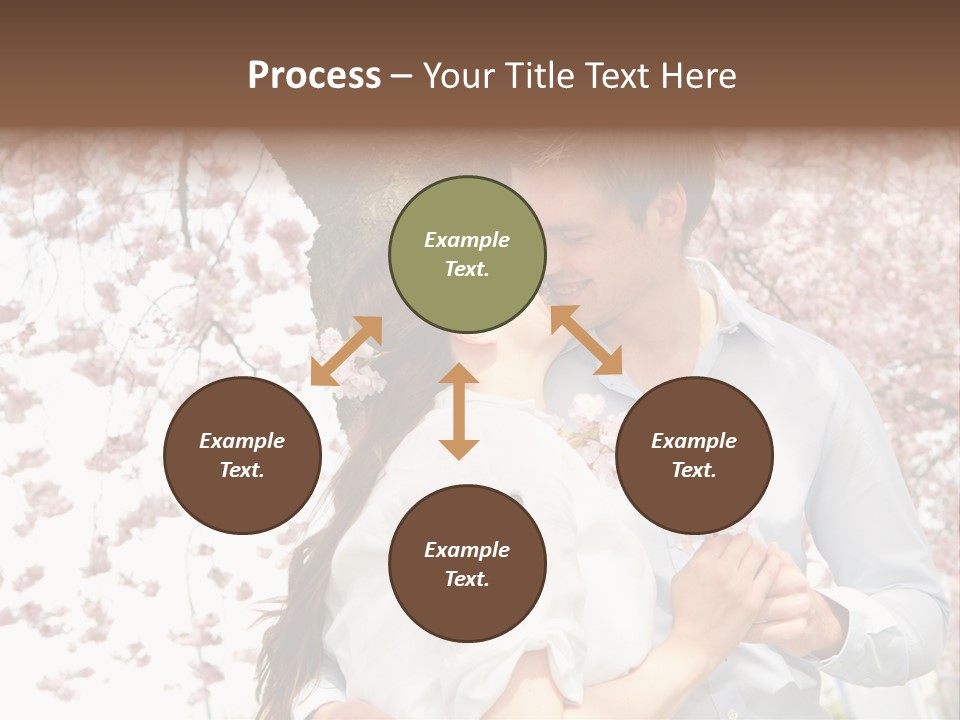 Urlaub Verliebt Vertrauen PowerPoint Template