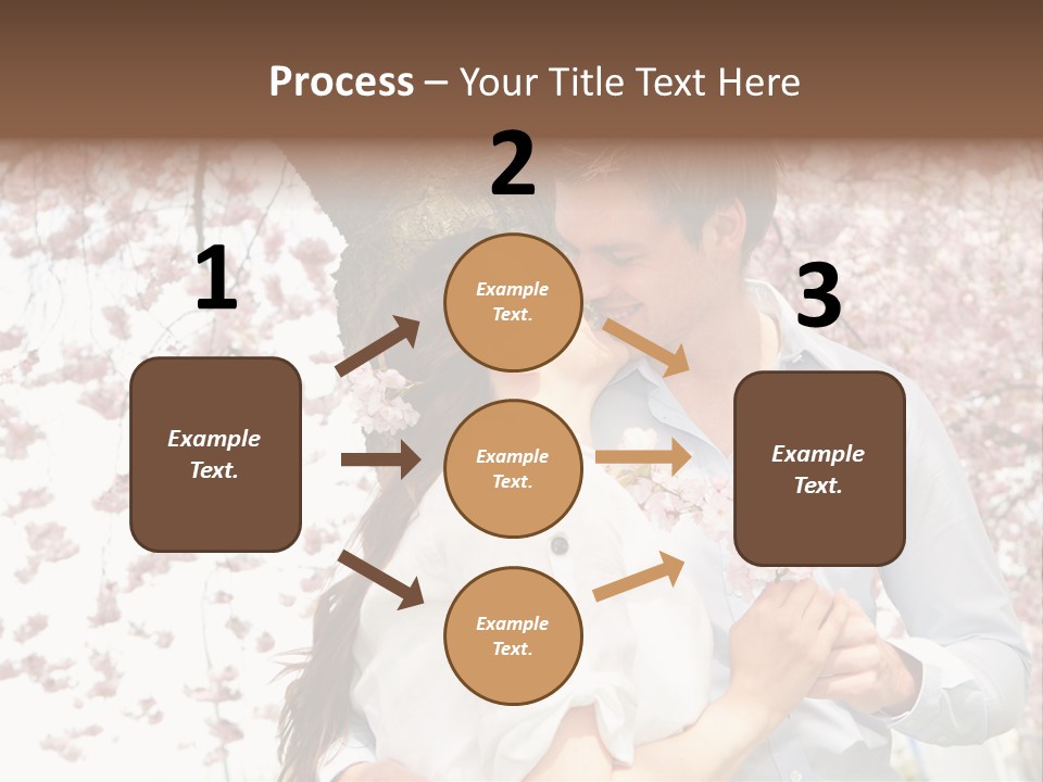 Urlaub Verliebt Vertrauen PowerPoint Template