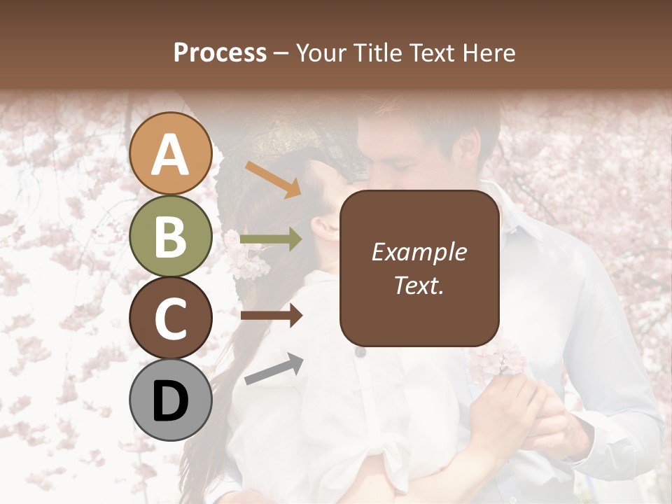 Urlaub Verliebt Vertrauen PowerPoint Template