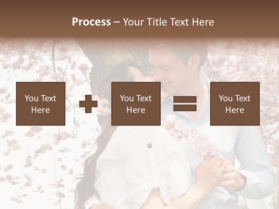 Urlaub Verliebt Vertrauen PowerPoint Template