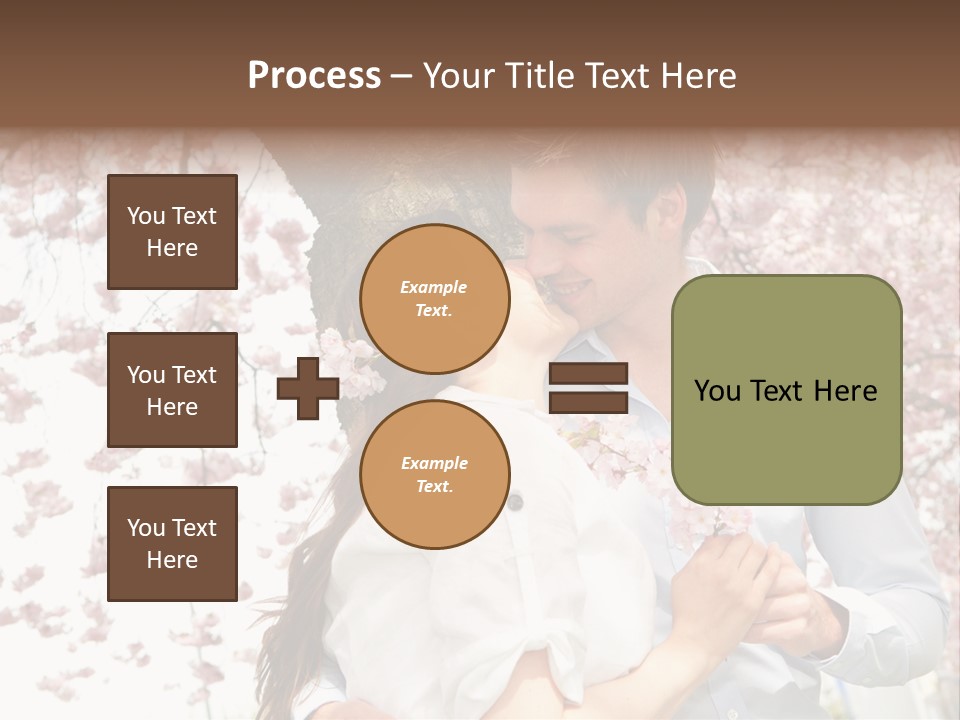 Urlaub Verliebt Vertrauen PowerPoint Template