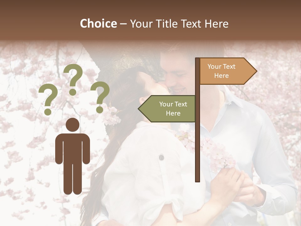 Urlaub Verliebt Vertrauen PowerPoint Template