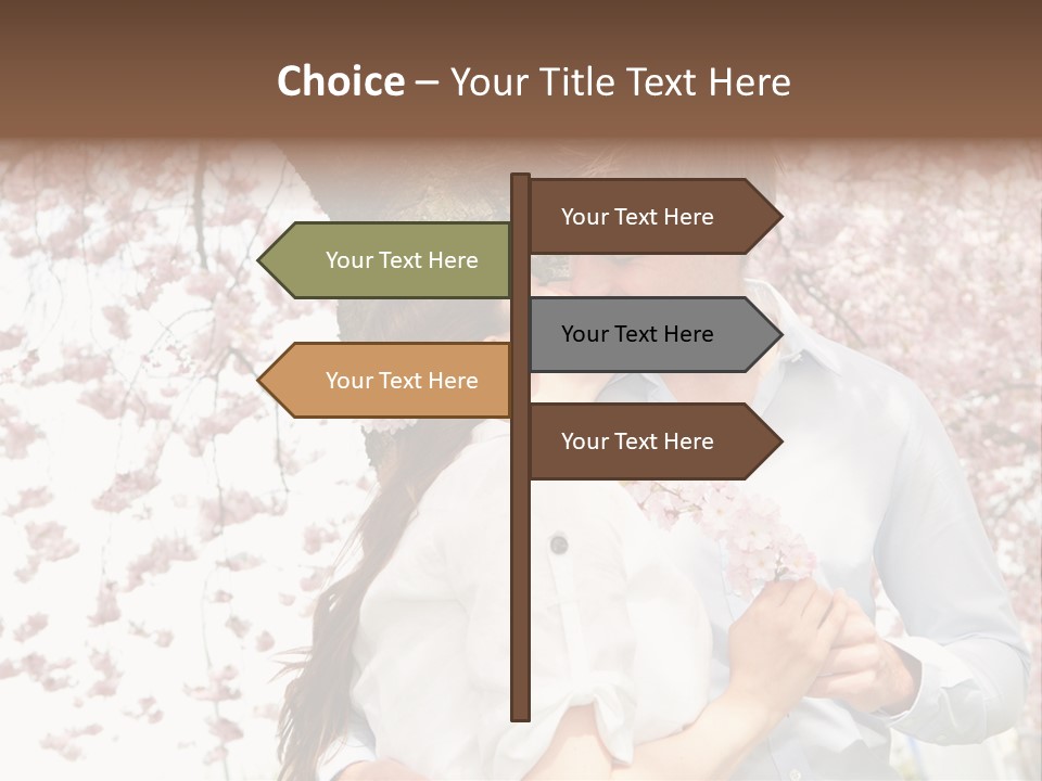 Urlaub Verliebt Vertrauen PowerPoint Template