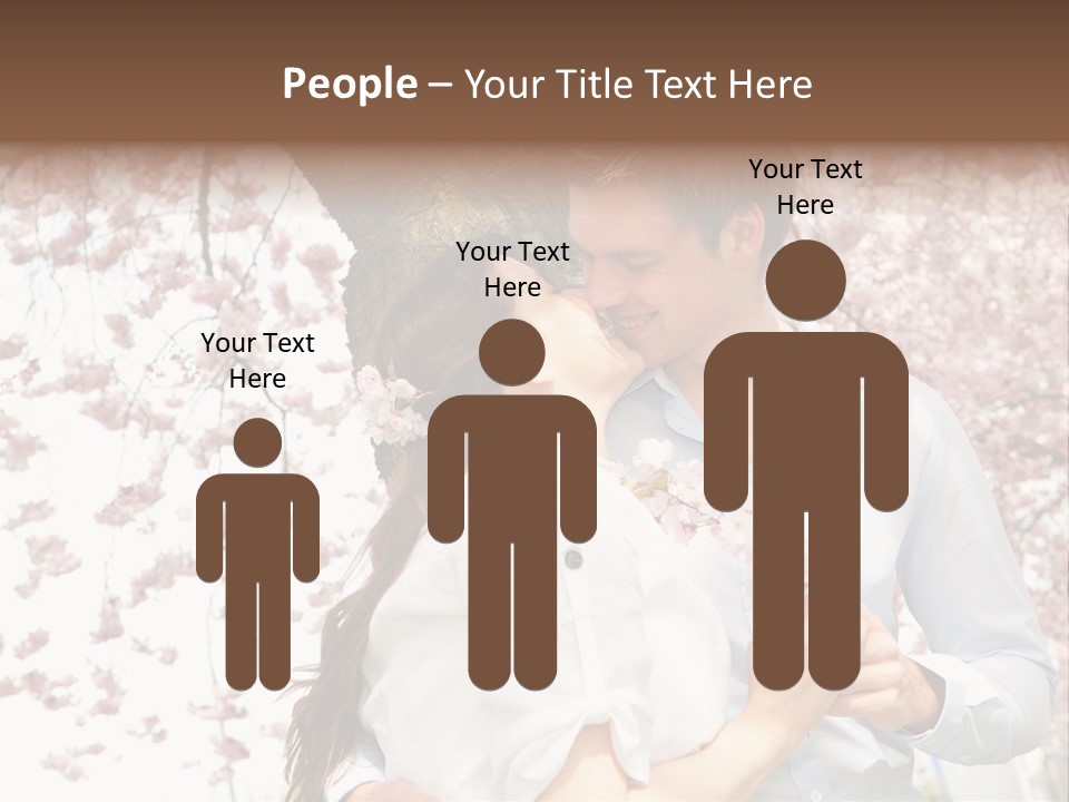 Urlaub Verliebt Vertrauen PowerPoint Template