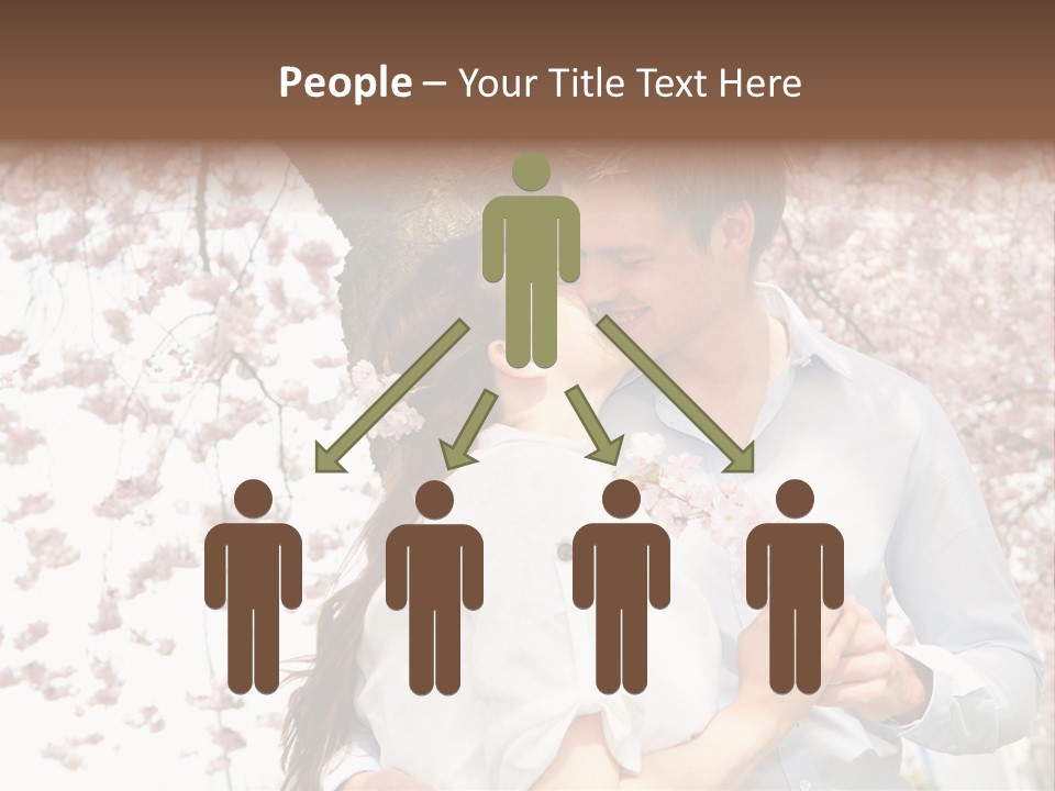 Urlaub Verliebt Vertrauen PowerPoint Template