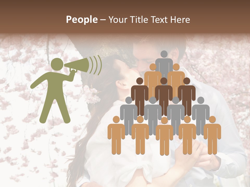 Urlaub Verliebt Vertrauen PowerPoint Template