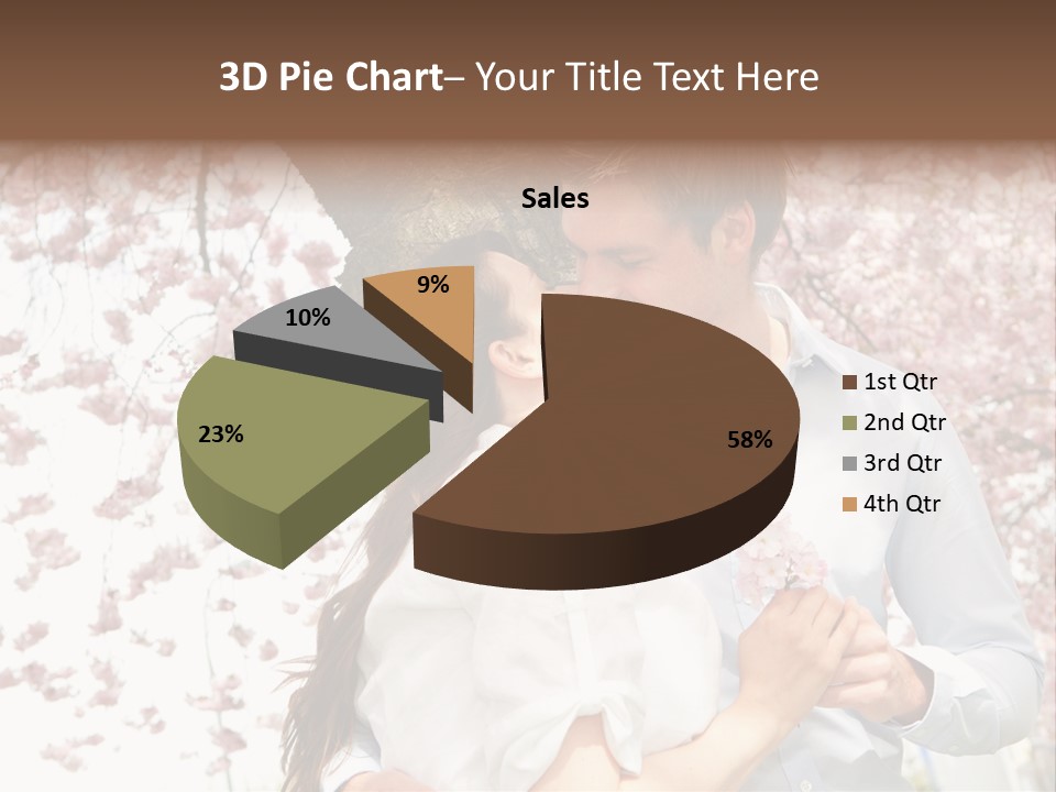Urlaub Verliebt Vertrauen PowerPoint Template