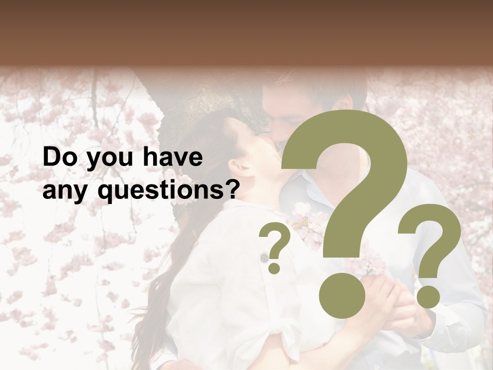 Urlaub Verliebt Vertrauen PowerPoint Template