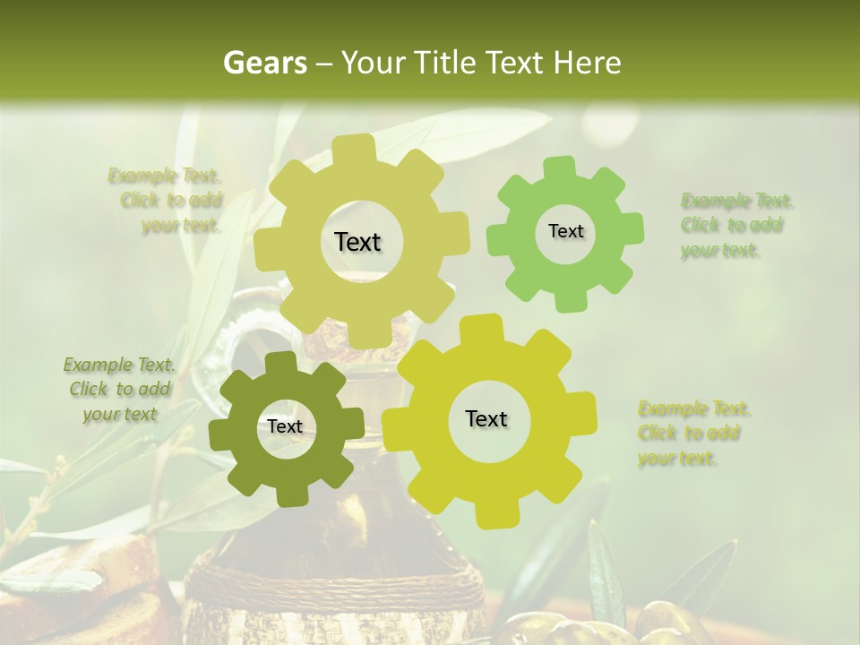 Leaves Traditional Lebanon PowerPoint Template