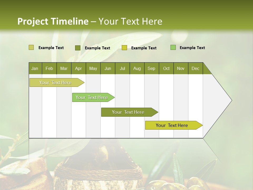 Leaves Traditional Lebanon PowerPoint Template