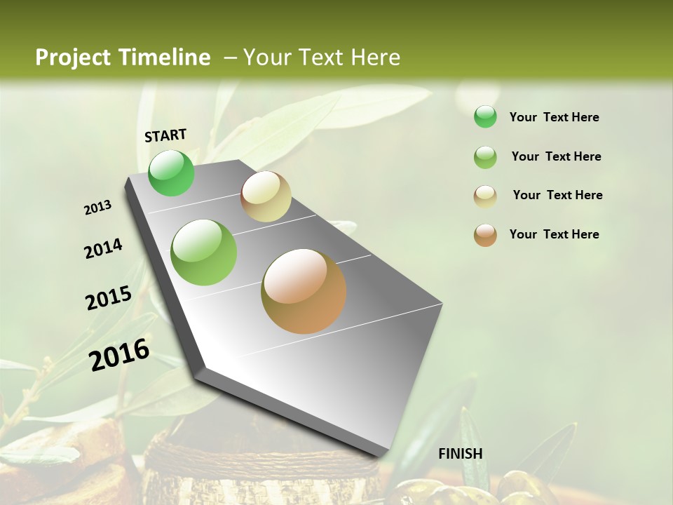 Leaves Traditional Lebanon PowerPoint Template