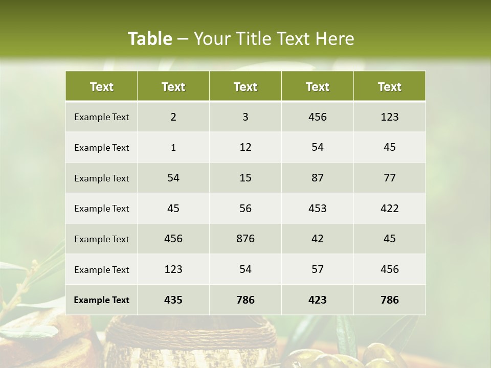 Leaves Traditional Lebanon PowerPoint Template